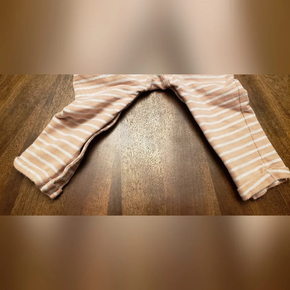 Organic Little Planet By Carter's Striped Sleeveless Baby Girl Romper Size 18m